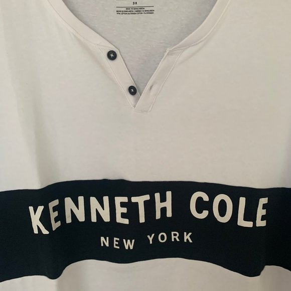 Men's Kenneth Cole Henley #177 - Picture 2 of 8